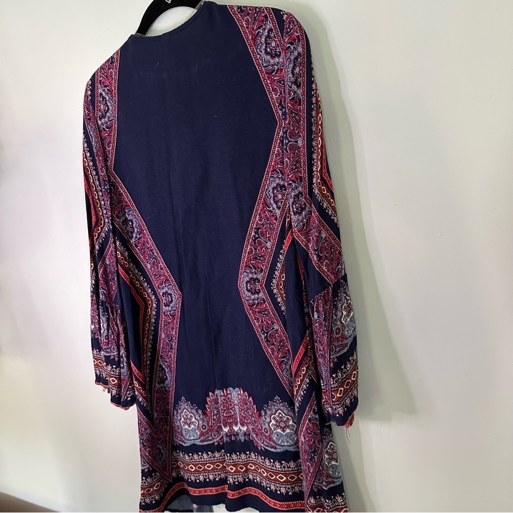 Paisley Lightweight Flounce Kimono - Picture 8 of 13